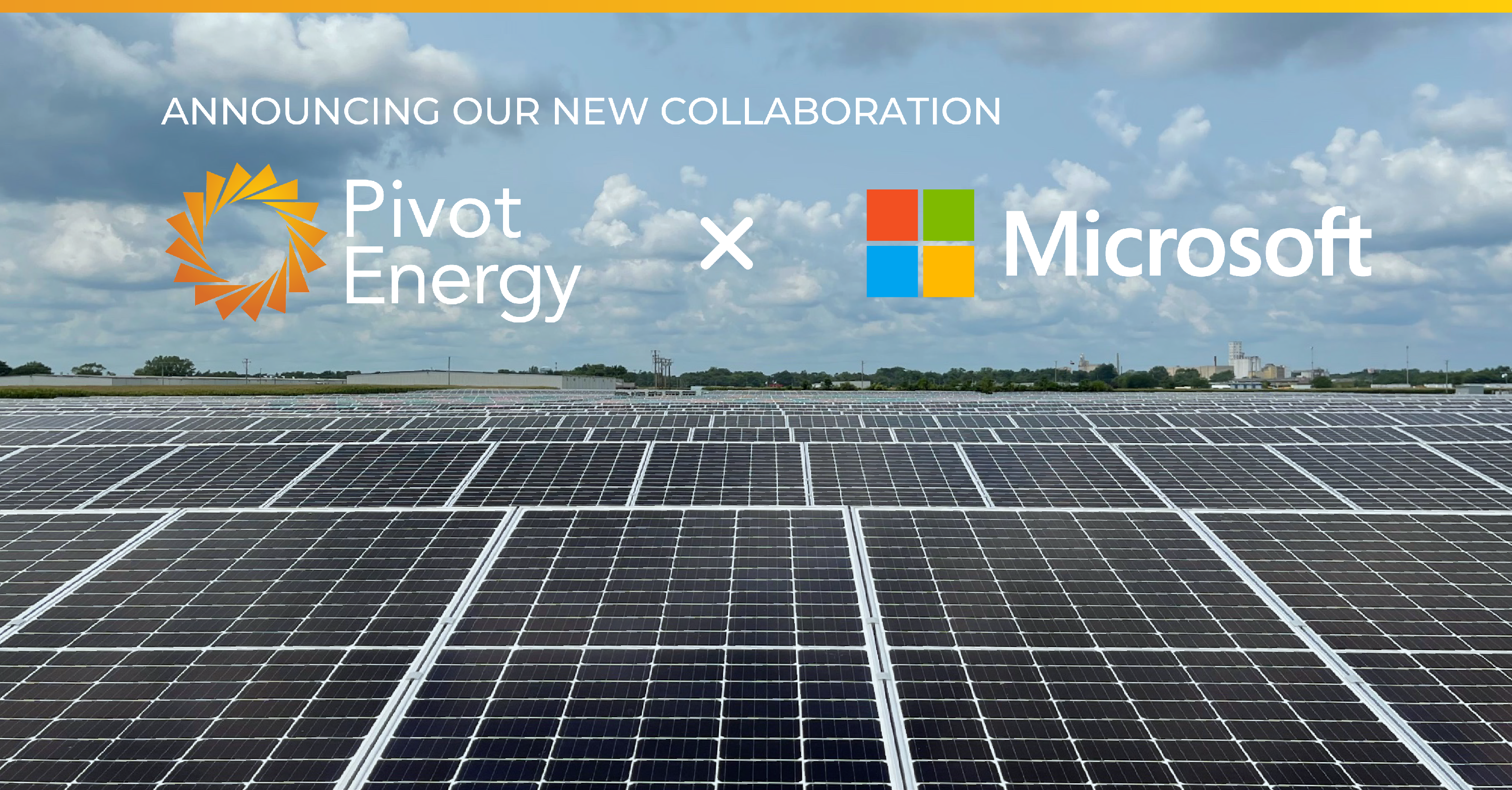 Pivot Energy and Microsoft new collaboration 